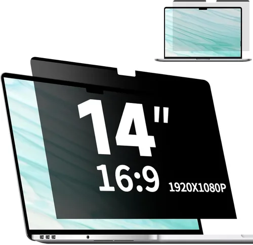 Vista 19 de Pantalla magnética de privacidad para MacBook Pro de 13 pulgadas (2016, 2017, 2018, 2019, 2020, 2021, 2022, M1, M2), pantalla de privacidad mate