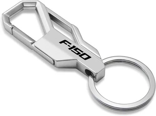 Vista 5 de iPick Image for Ford F-150 Carabiner-style Snap Hook Metal Key Chain