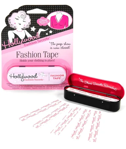 Vista 9 de Hollywood Fashion Secrets Cinta de moda de doble palo, 18 tiras x 1 paquete