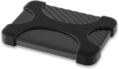 Vista 8 de Lacdo Funda de silicona para disco duro Seagate portátil, disco duro externo, WD Elements/My Passport, Toshiba Canvio Basics/Flex disco duro externo