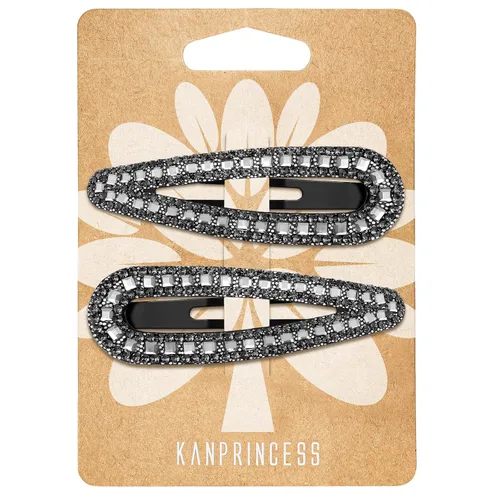 Vista 8 de KANPRINCESS Pinza para el pelo, 2 piezas de diamantes de imitación de 2.4 pulgadas, color plateado, pasadores de pelo para mujeres y niñas, novia