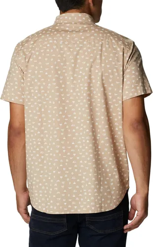 Vista 2 de Columbia Camisa de manga corta estampada Rapid Rivers para hombre