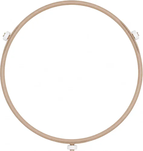 Vista 7 de SPS Material Horno microondas Placa giratoria de vidrio Accesorios Círculo Soporte Base Diámetro exterior 7"/17.6cm Rueda 0.55"/1.4cm Adecuado