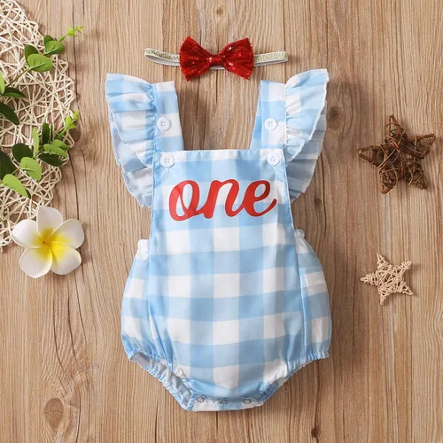Vista 49 de Shalofer Traje de primer cumpleaños para bebé niña con diadema