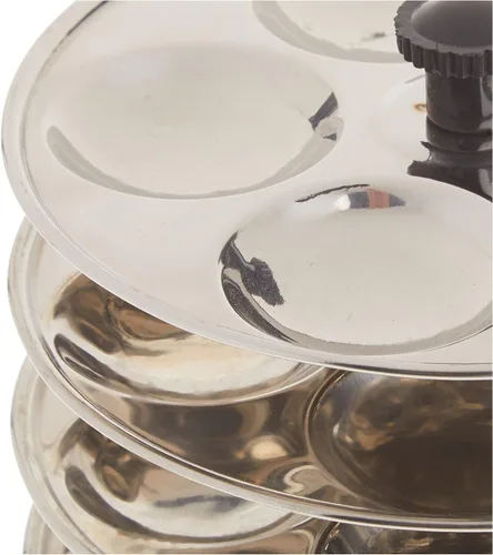 Vista 5 de Tabakh - Mini soporte para bebé de acero inoxidable con 5 estantes, hace 25 mini Idlys