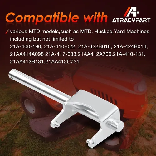 Vista 3 de Horquilla de cambio 618-0245B compatible con máquinas MTD Huskee Yard