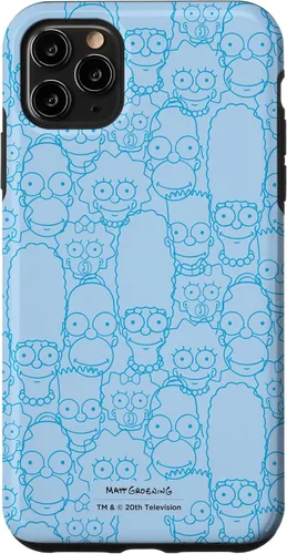 Vista 13 de Funda con estampado de personajes de The Simpsons Springfield para iPhone 16