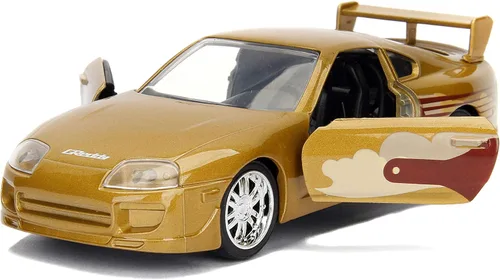 Vista 5 de Jada Toys Fast & Furious 1:32 Slap Jack's 1995 Toyota Supra auto fundido a presión, juguetes para niños y adultos (JA99542)
