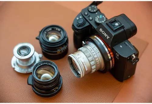 Vista 8 de TECHART LM-EA9 - Adaptador de lente de enfoque automático, motor de accionamiento integrado compatible con cámara Sony E-Mount A9 A9II A7IV A7C