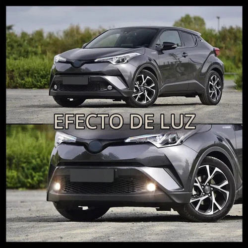 Vista 7 de Luz de niebla halógena para Toyota CHR 2017 2018 2019 conducción lámpara de niebla Front Bumper Halogen Lamp For C-HR Driving Fog Lamps Bulb + CHR