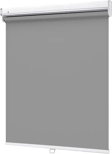 Vista 42 de Persiana de ventana, persianas enrollables 100% opacas, 20/28/43/47 pulgadas, cortinas retráctiles, gris claro, protección UV, persianas enrollables