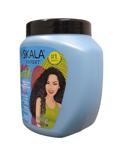 Vista 4 de SKALA Mais Cachos Hair Type 3ABC - Elimina el Anti Encrespamiento, Para Cabello Rizado - Crema de Tratamiento Acondicionador y Crema para Peinar 2