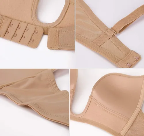 Vista 6 de DotVol Sujetador de inmersión profunda convertible para mujer, brasier sin costuras sin costuras
