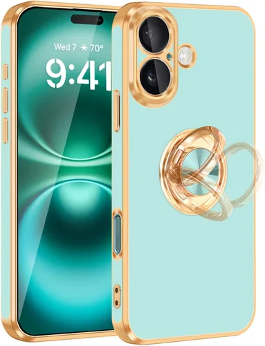 Vista 32 de Fingic Funda para iPhone 11, Funda para iPhone 11 con Soporte de Anillo [Soporte de Anillo Giratorio de 360° Base Magnética]