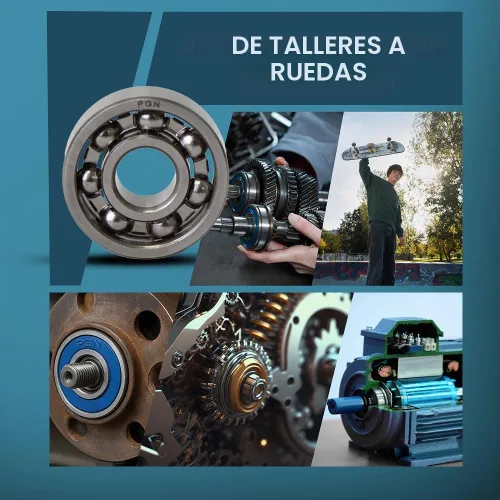 Vista 7 de 10 (diez) Fidget Spinner Bearing, 608 abiertas, bolas de rodamiento de acero cromado, 8 x 22 x 7, kit de piezas de repuesto para centro de bola