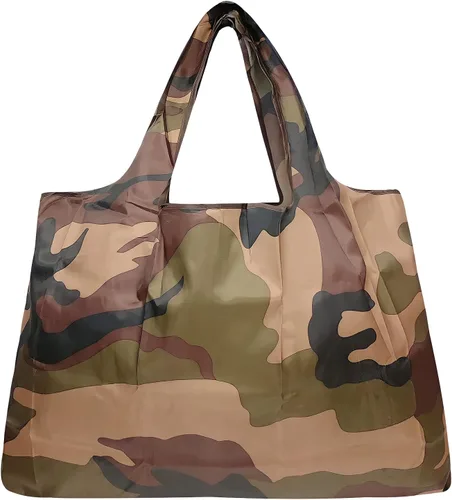 Vista 4 de allydrew Bolsas de comestibles reutilizables de nailon plegables