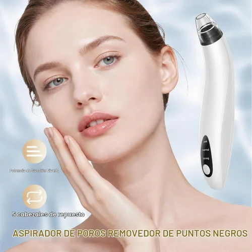 Vista 2 de Blackhead Remover Tools,Electric Vacuum Facial Pore Cleaner Tool(White)