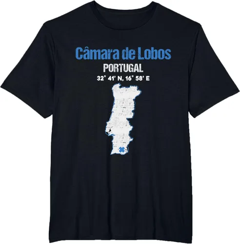 Vista 34 de Camiseta Câmara de Lobos Portugal City
