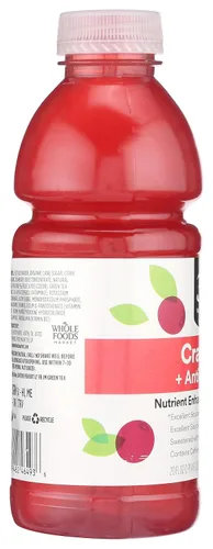 Vista 5 de 365 por Whole Foods Market, Agua con Nutrientes Mejorados, Arándano + Antioxidantes, 20 fl. Oz