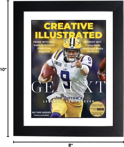 Vista 34 de Creative Picture Frames - Marco de fotos para revistas Sports Illustrated, de 8 x 10.5 pulgadas, adecuado para ediciones de coleccionista
