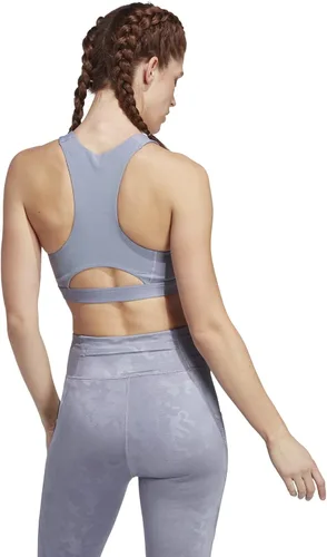 Vista 2 de adidas Sujetador de soporte medio para correr para mujer