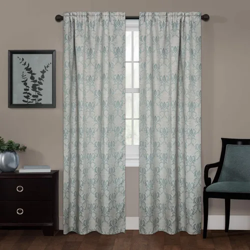 Vista 25 de Zenna Home Smart Curtains Tiffany Ultimate - Panel de ventana 100% opaco, 50 x 63 pulgadas, 1 panel, aguamarina