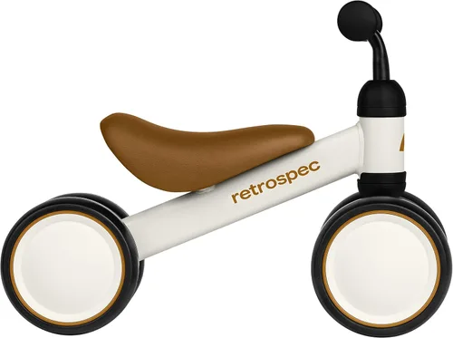 Vista 6 de Retrospec Chipmunk Plus - Scooter y Cricket Baby Walker Bicicleta de equilibrio para niños, altura ajustable de 3 ruedas con asiento plegable