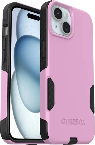 Vista 23 de OtterBox - Funda para iPhone 17e, 16e, 15, 14 y 13 serie Commuter, color negro, delgada y resistente, apta para bolsillo, con protección de puerto