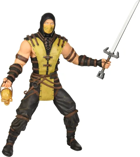 Vista 2 de Mortal Kombat Scorpion Figura de 12