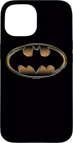 Vista 6 de Batman Funda protectora en relieve negra y dorada para iPhone 17