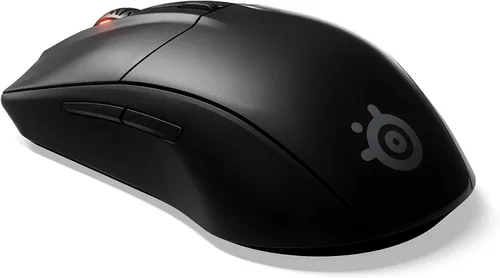 Vista 2 de SteelSeries Rival 3 Mouse inalámbrico para juegos, batería de más de 400 horas, doble inalámbrico de 2.4 GHz y Bluetooth 5.0-60 millones de clics
