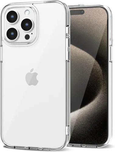 Vista 120 de LoeoeL para iPhone 8 Plus/ 7 Plus Funda Transparente, Funda Híbrida de Teléfono [Plástico Duro y Parachoques de Silicona Suave] Cubierta Protectora