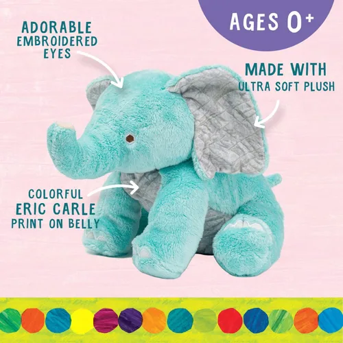 Vista 3 de Kids Preferred World of Eric Carle - Peluche de elefante