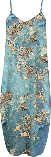 Vista 5 de JIEMUXIU Maxi Dresses for Women Summer Resort Wear Tropical Casual Beach Prom Wedding Guest Sundresses