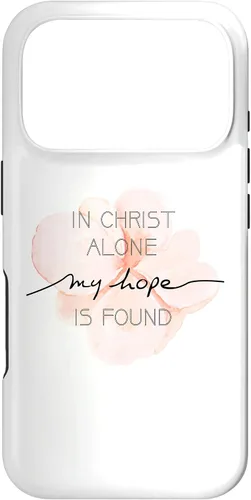 Vista 30 de in Christ Alone My Hope is Found Jesus Christian Phone Case for iPhone 17