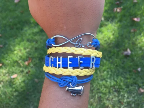 Vista 6 de Infinity Collection Cheerleading Bracelets