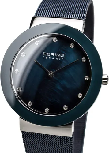 Vista 2 de BERING Women Analog Quartz Ceramic Collection Watch with Stainless Steel Strap & Sapphire Crystal 11435-XXX_1