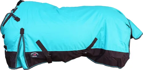 Vista 8 de Challenger 1200D Caballo Participación Impermeable Pesado Invierno Manta Negro 551G