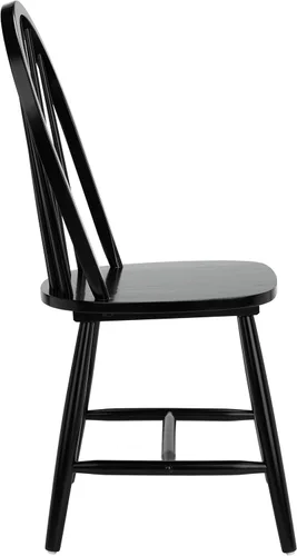 Vista 7 de Safavieh Home Camden de 18 pulgadas estilo granja con respaldo de barrotes negros