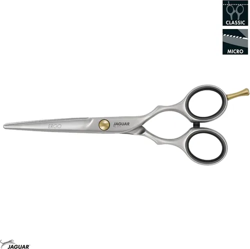 Vista 2 de Jaguar Tijeras de peluquería Pre Style Ergo 6.0 pulgadas Tijeras profesionales de acero inoxidable para estilistas y barberos, aspecto de acabado