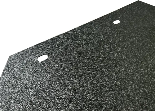 Vista 8 de BST BSSP 2 piezas Nuevo Guardabarros Universal de Lodo de Ángulo de Polímero de Alta Resistencia para Guardabarros de Semi-Camión 61 * 61 cm