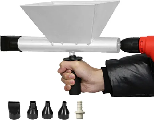 Vista 7 de Pistolas eléctricas automáticas de mortero para patio, máquina aplicadora de lechada, pistolas de mortero eléctricas de mortero, máquina aplicadora