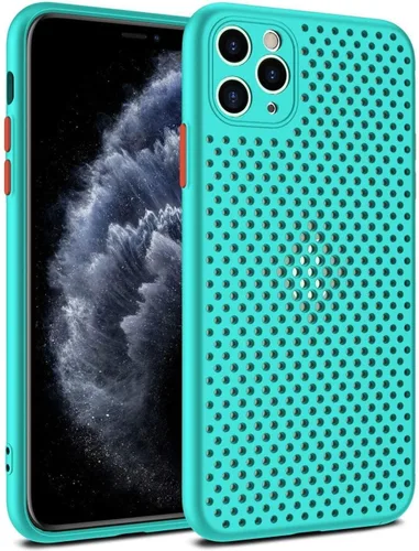 Vista 18 de Funda de disipación de calor para teléfono, nueva funda celular permeable con agujeros para disipación de calor, protección completa de lente
