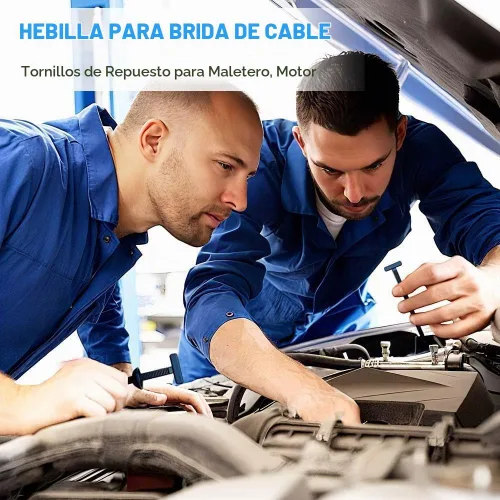 Vista 7 de Hebilla Universal de Brida de Cable de Nylon, 2026 Bridas de Nylon Autobloqueantes Mejoradas para Coches de Alta Resistencia, Nueva Hebilla