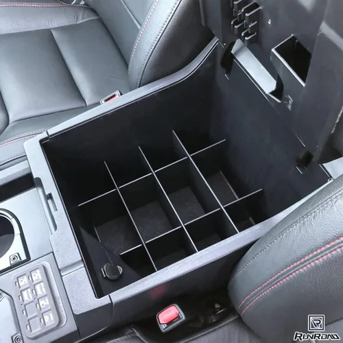 Vista 3 de RUNROAD Divisores de consola central para accesorios Toyota Tundra 2014
