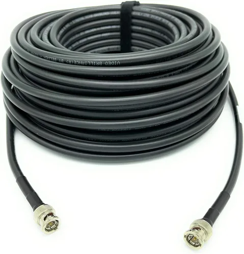 Vista 8 de AV-Cables Cable BNC SDI 3G/6G HD de 100 pies - Belden 1694a RG6 - Azul