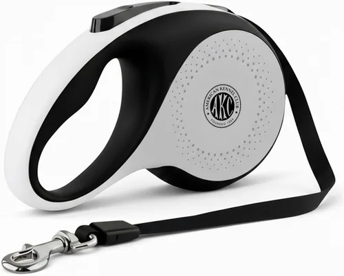 Vista 12 de American Kennel Club Correa retráctil resistente para perro, 16.4 pies, sin enredos, agarre ergonómico, freno de una mano, para perros medianos