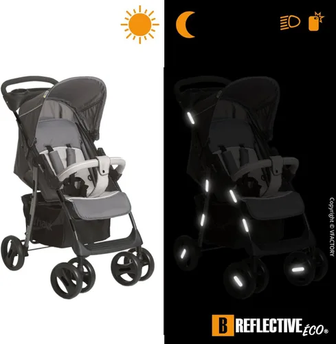 Vista 5 de Juego de 10 calcomanías reflectantes, seguridad para la visibilidad nocturna, autoadhesivo universal para bicicletas, cochecitos de bebés, cascos