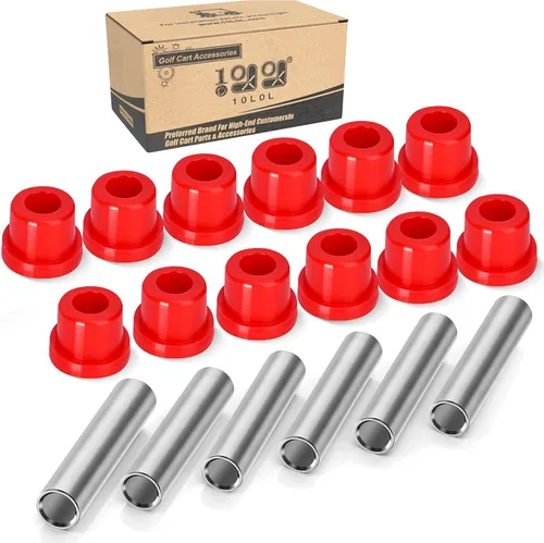 Vista 9 de 10L0L Kit de bujes de resorte para carrito de golf, manguito de buje de grilletes traseros para EZGO TXT/Medalist (1994 en adelante) y Club Car DS