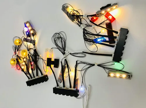 Vista 4 de Kit de luces para 70840 Bienvenido a Apocalypseburg USB Power (juego de modelos no incluido)